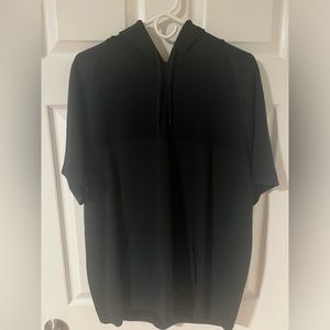 Jordan Men's Short Sleeve Hoodie Size XL Black